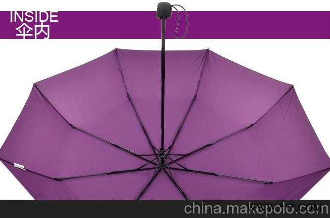 雨伞广告 定做-久和版折叠伞广告伞 礼品伞图4
