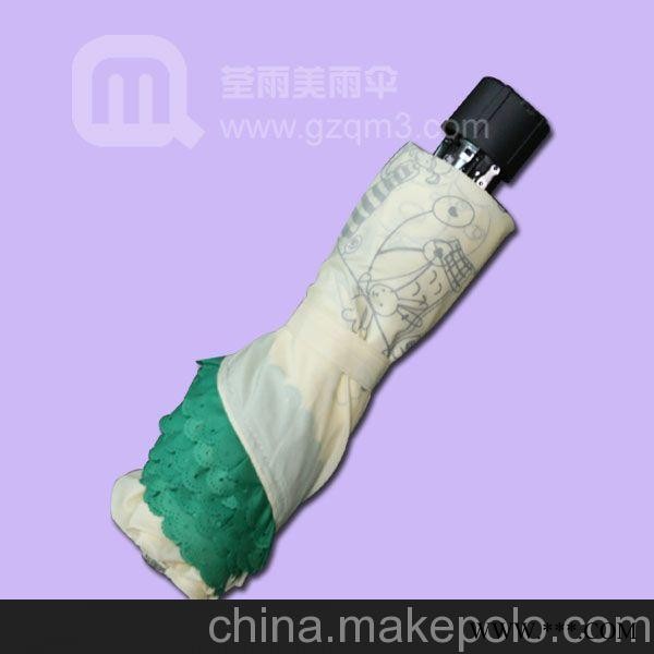 热销广州雨伞厂定做--自然态度公主伞 广告伞 雨伞厂图3