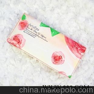 真皮\汇艺点睛\皮具\女士\钱包\意大利花式牛皮\彩花类007大竖式图1