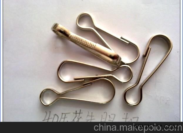 厂家直销各种朱胆扣+扭线扣 厂牌夹 朱胆扣图1