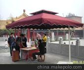 山东济南户外广告伞 太阳伞 庭院伞 单边伞图2