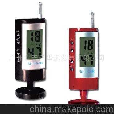 带数码时钟收音机，闹钟收音机，新奇特广告礼品图1