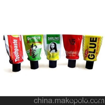 超大牙膏型时尚纸巾筒纸巾抽-佛山新奇特广告礼品