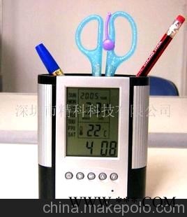 JK-217A电子万年历笔筒(图)