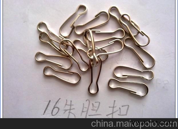 厂家直销压花朱胆扣 朱胆扣 鸭嘴扣图3