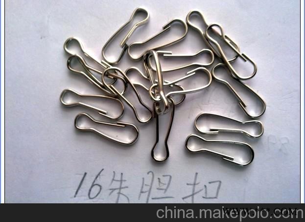 厂家直销压花朱胆扣 朱胆扣 鸭嘴扣图2
