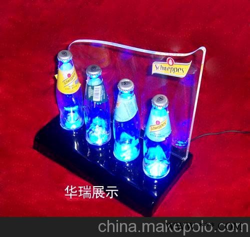 压克力酒座，LED发光酒座