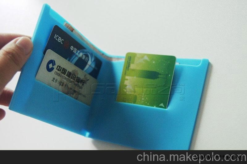 折叠式硅胶钱包 硅胶钥匙包 情侣钱包 硅胶女包 多功能卡包图4