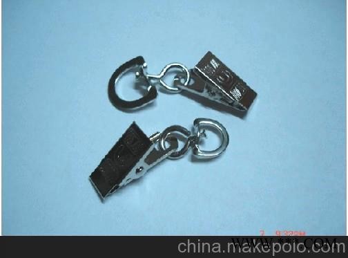 大量现货厂牌夹 金属铁皮 鄂鱼夹图2