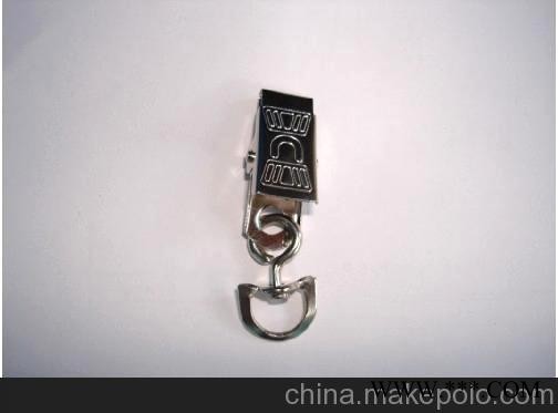 大量现货厂牌夹 金属铁皮 鄂鱼夹图1
