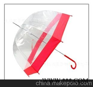 亚泰制伞：厂家直销直杆阿波罗EVA广告礼品伞 透明广告伞 LOGO