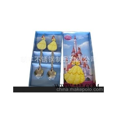 滴胶贝尔公主两件套 节日礼品 广告礼品 不锈钢制品 促销礼品