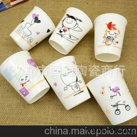供应6件套陶瓷仿纸杯、礼品套装图3