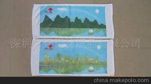 全棉变色印花毛巾，魔术变色毛巾，广告礼品面巾
