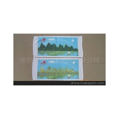 全棉变色印花毛巾，魔术变色毛巾，广告礼品面巾