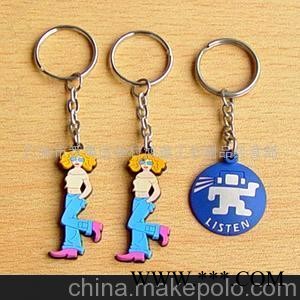 PVC公仔钥匙扣，磁性冰箱贴，拼图相框广告礼品图1