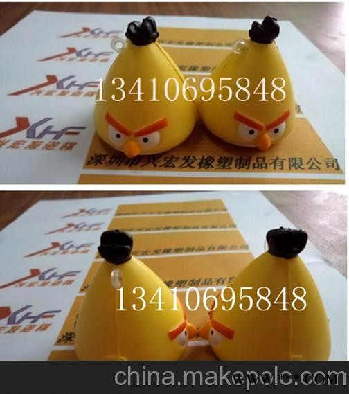 PU动物 PU玩具 PU公仔 PU愤怒的小鸟图2