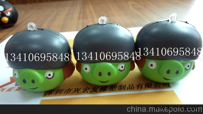 PU动物 PU玩具 PU公仔 PU愤怒的小鸟图3