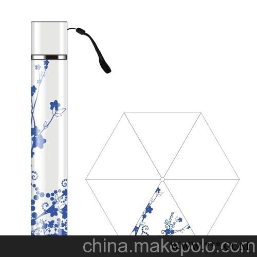 长沙广告伞唇膏伞批发图1