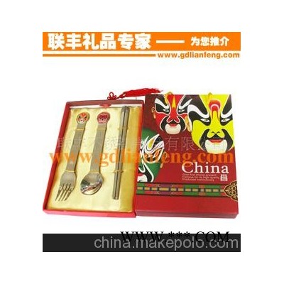 供抽屉式滴胶脸谱三件套 广告礼品 优惠赠品 特色礼品