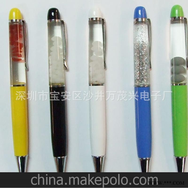 塑料入油笔 广告漂浮物，漂浮物广告笔图3