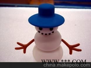 雪人U盘 圣诞老人U盘 公仔U盘 礼品U盘 广告U盘 礼品U盘图1