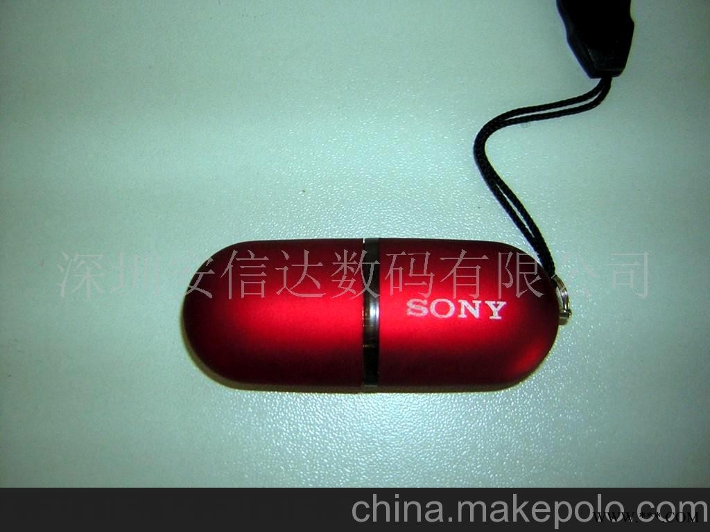 工厂供应口红U盘。广告U盘，礼品图1