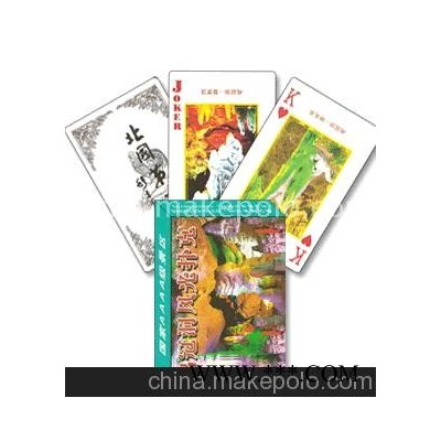 广告扑克