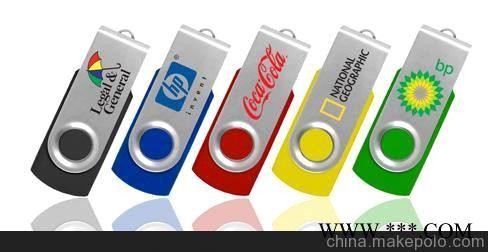 U盘定制 金属旋转U盘 广告U盘 礼品U盘图4