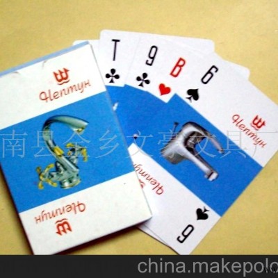 外贸广告扑克