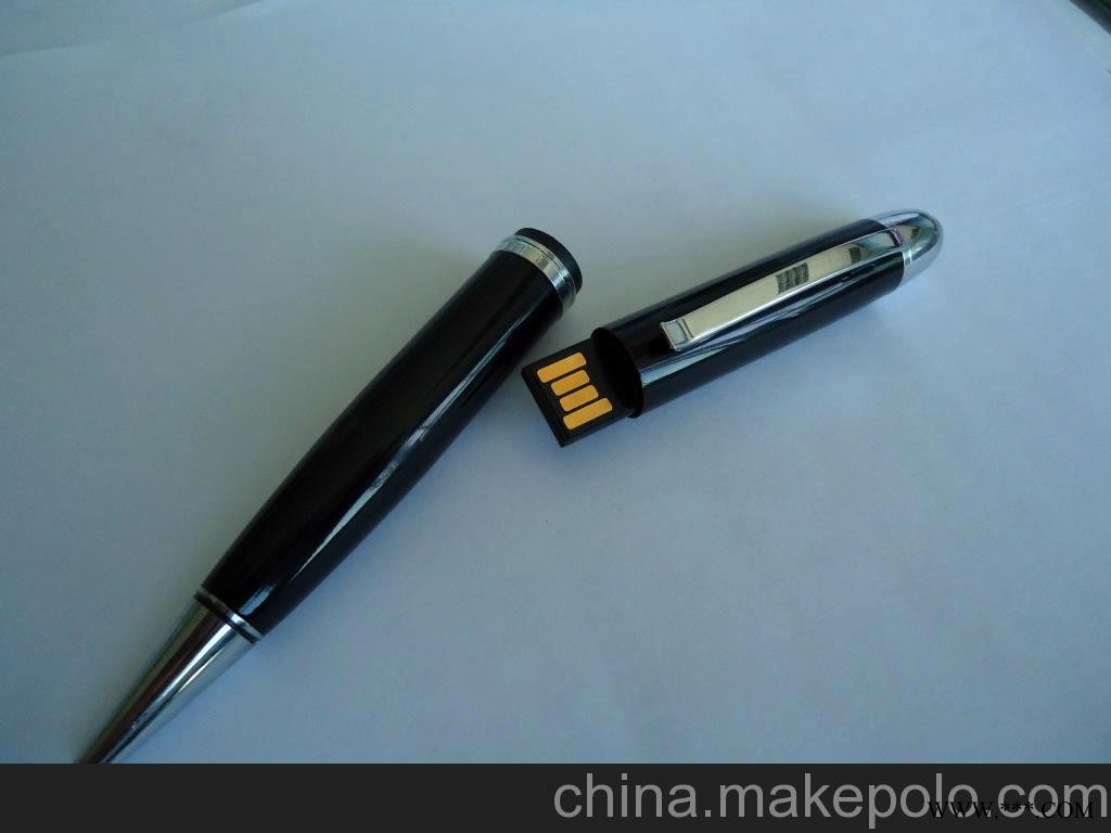 厂家供应各类礼品U笔 U盘笔,USB随身碟 广告U盘图1