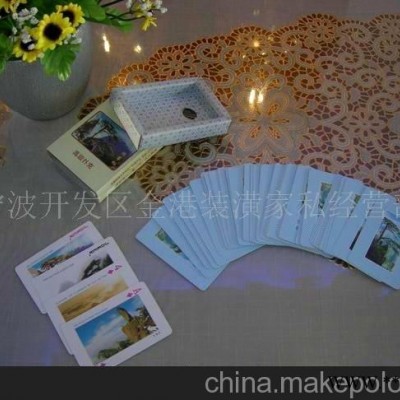 广告扑克