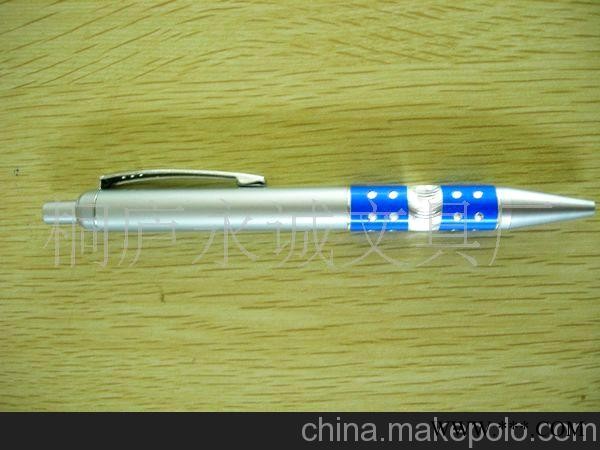 按动圆珠笔 ，半金属广告笔图2