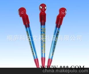 蜘蛛侠带灯圆珠笔,广告笔图1