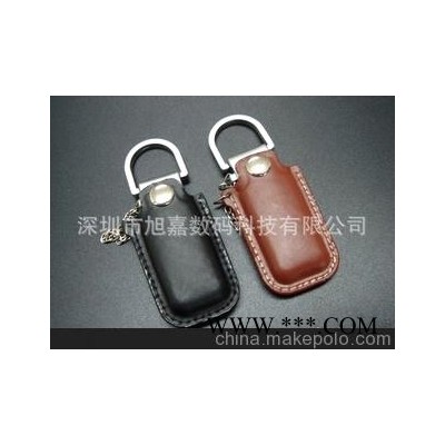 深圳工厂定做皮套型礼品U盘皮套广告U盘促销U盘
