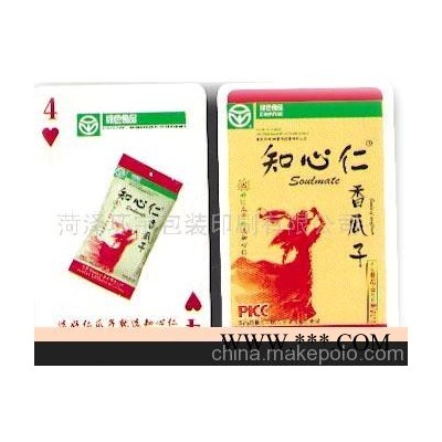 广告扑克,收藏扑克