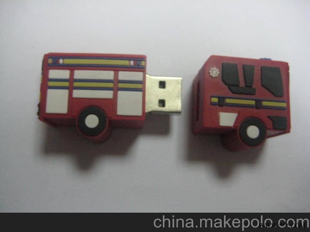 供应火车U盘 PVC火车 3D火车U盘 广告U盘 长条U盘 8G U盘图3