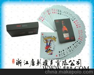 饮料广告，广告扑克，礼品扑克，唐彩扑克图1