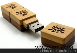 供应木制USB移动U盘 广告U盘 广告礼品U盘 旋转U盘 木质U盘