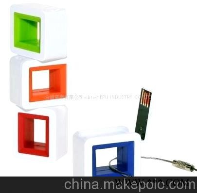 正方形U盘，广告U盘，礼品U盘，正方体U盘，特色U盘，奇特U盘图2