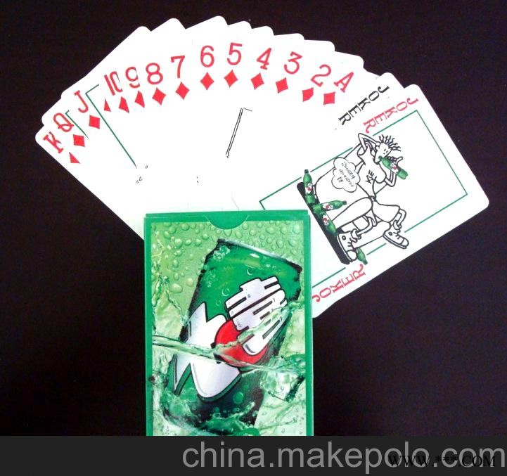 供应优质精美广告扑克，外贸扑克，礼品扑克，宣传扑克