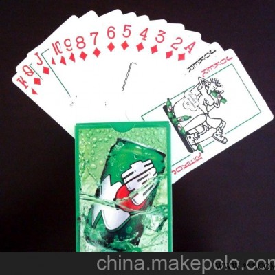 供应优质精美广告扑克，外贸扑克，礼品扑克，宣传扑克
