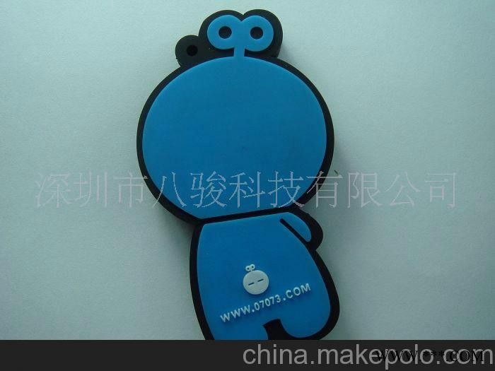 新款数码相机礼品U盘，OEM高速促销PVC广告U盘图2