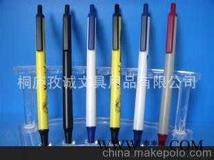 厂家热销 简易圆珠笔，简易广告笔图1