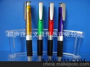 厂家热销 按动三角圆珠笔，三角广告笔图1