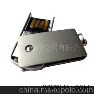 广告U盘 礼品U盘 旋转黑胶体U盘