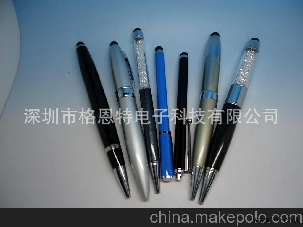 触摸U盘笔，广告U盘，电容笔U盘我 触控U盘笔，触屏笔U盘图2