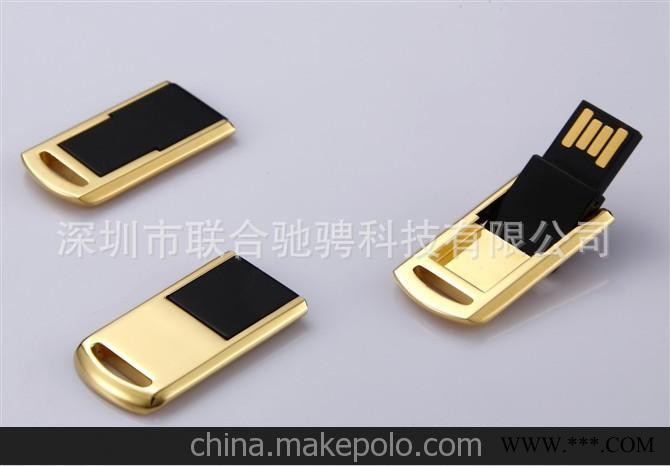 大翻斗U盘 迷你翻转U盘 金属翻转款式U盘 礼品广告U盘图3