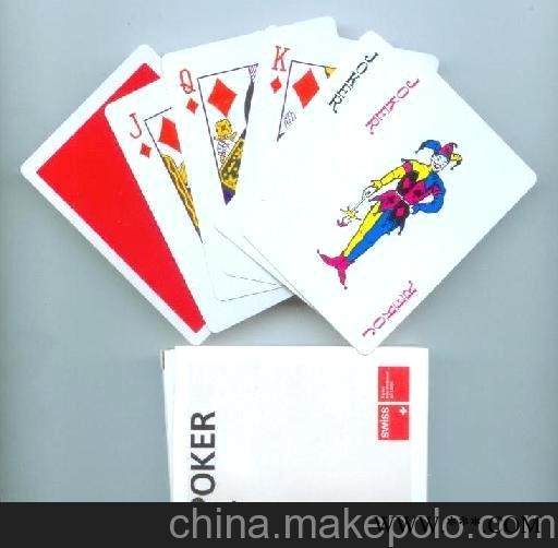 本厂承接订做各种规格和高品质彩印的广告扑克图3
