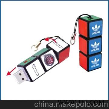魔方U盘，广告U盘，礼品U盘，正方体U盘，特色U盘，奇特U盘图1